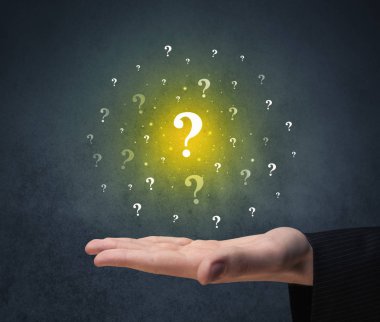 El tutma soru işaretleri