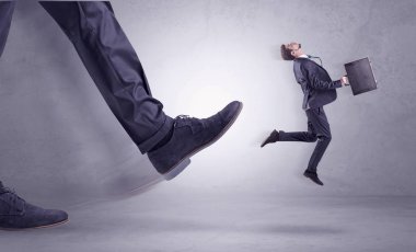 Tekme, uçan işadamı ayak