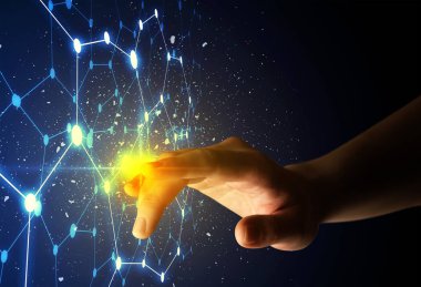 Arabirim dokunmadan parmak