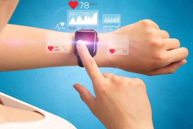 Kardiyo ve smartwatch.
