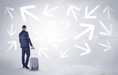 Tatsız oklarla bırakarak işadamı