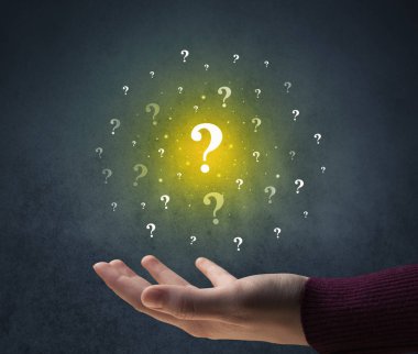 El tutma soru işaretleri