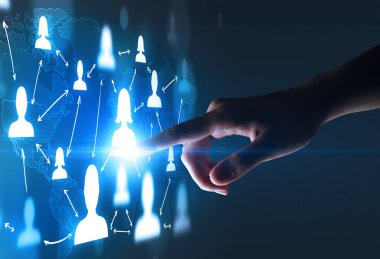 Arabirim dokunmadan parmak