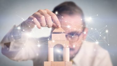 Bir kule inşa işadamı