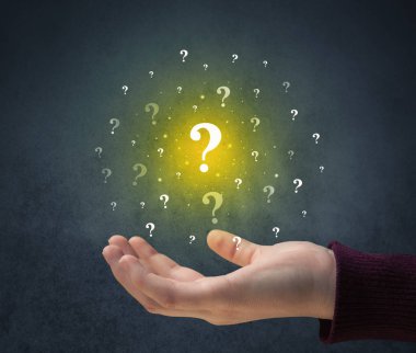 El tutma soru işaretleri