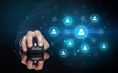 Fare ile insan ağ kavramı kullanarak ele