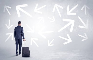 Tatsız oklarla bırakarak işadamı