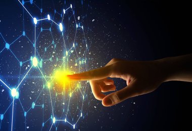 Arabirim dokunmadan parmak