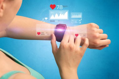 Kardiyo ve smartwatch.