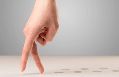 Yürüyen parmak kavramı