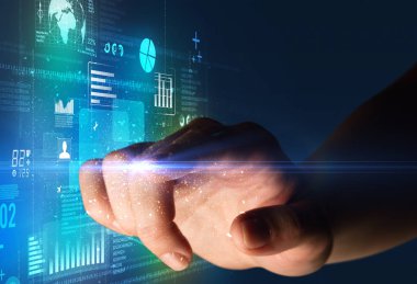 Arabirim dokunmadan parmak