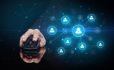 Fare ile insan ağ kavramı kullanarak ele