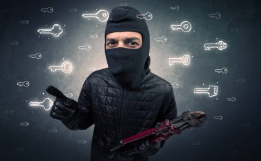 Hırsız tutma aracı.