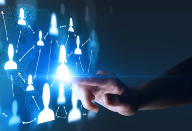 Arabirim dokunmadan parmak