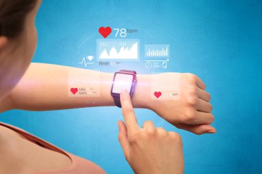 Kardiyo ve smartwatch.