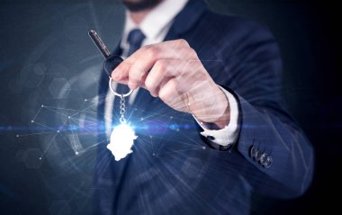 Tuşları ile bağlantı kavramı holding adam