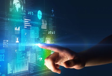 Arabirim dokunmadan parmak