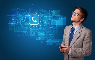 Posta kavramı ile telefon kullanan kişi