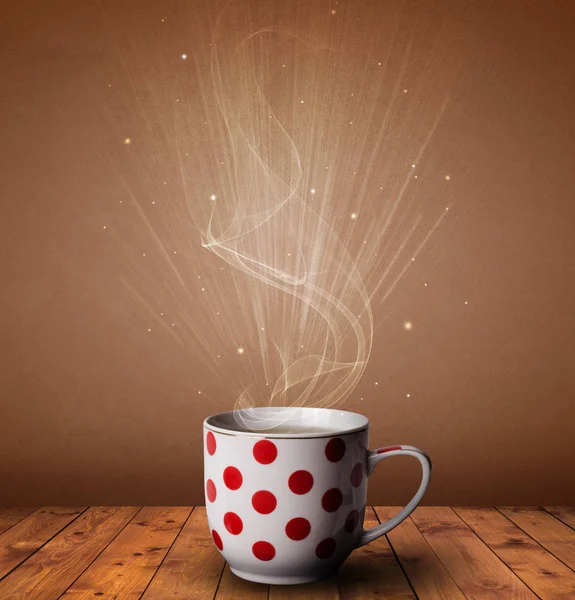 Steaming hot drink — Stock Photo, Image