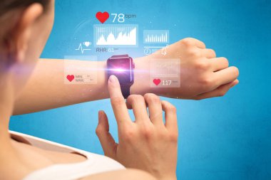 Kardiyo ve smartwatch.