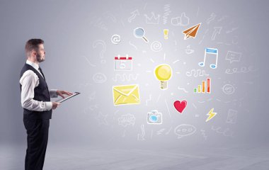 Yaratıcı düşünme kavramı, semboller ve Yöneticisi