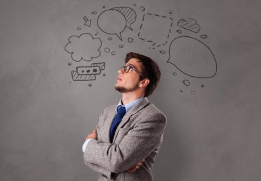 Doodle sohbet konsepti ile öğrenci