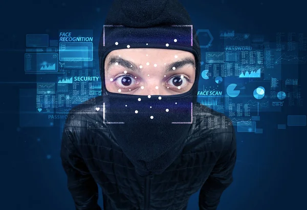 Face Recognition System — Stock Photo, Image