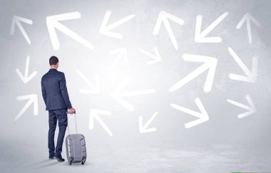 Tatsız oklarla bırakarak işadamı