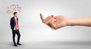 Büyük el mola adam