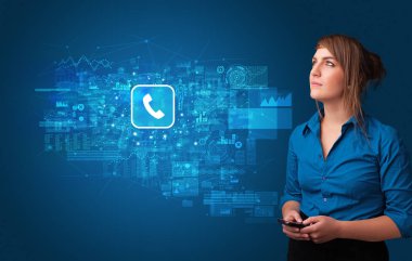 Posta kavramı ile telefon kullanan kişi