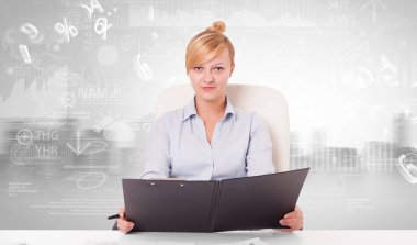 Açık Resepsiyon office küresel veritabanı kavramı ile