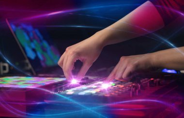 dalga vibe kavramı ile karıştırma müzik MIDI denetleyicisi