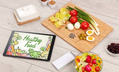 Sağlıklı Gıda kompozisyonu 