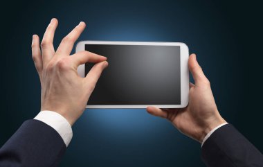 El tablet kopya alanı ile kullanma