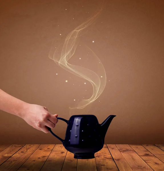 Steaming hot drink — Stock Photo, Image