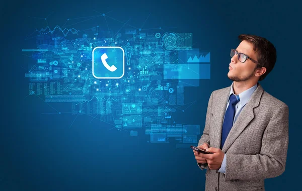 Posta kavramı ile telefon kullanan kişi