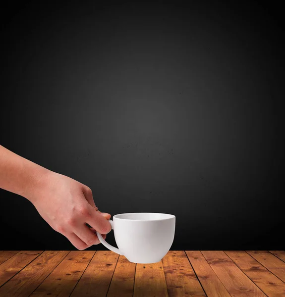 Cup of drink on the table — Stock Photo, Image