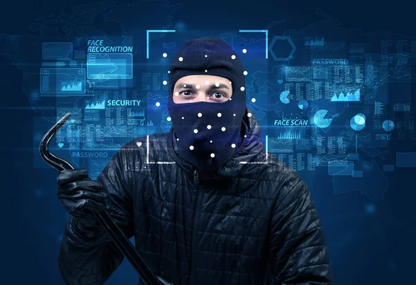 Face Recognition System — Stock Photo, Image