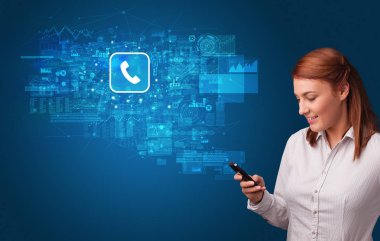 Posta kavramı ile telefon kullanan kişi