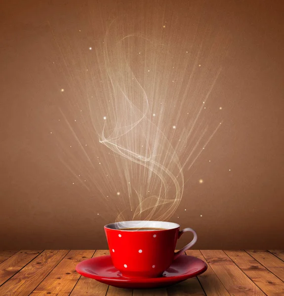 Steaming hot drink — Stock Photo, Image