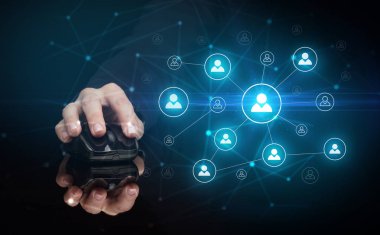 Fare ile insan ağ kavramı kullanarak ele