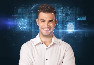 yüz ve parmak izi algılama kavramı