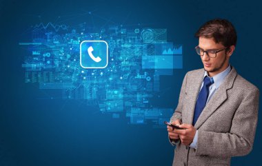 Posta kavramı ile telefon kullanan kişi