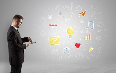 Yaratıcı düşünme kavramı, semboller ve Yöneticisi