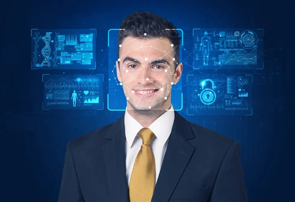 Facial Recognition System concept