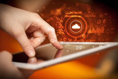 El tutma tablet bulut sistem kavramı ile
