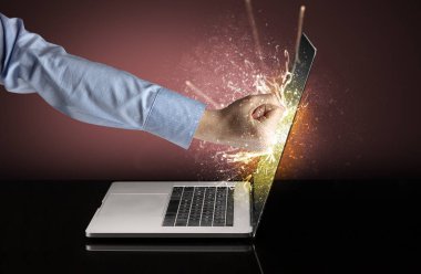 El boks dizüstü ekran