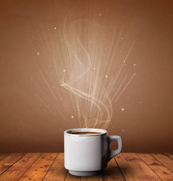 Steaming hot drink — Stock Photo, Image