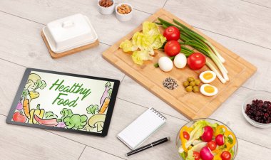 Sağlıklı Gıda kompozisyonu 