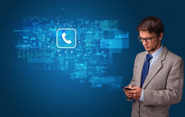 Posta kavramı ile telefon kullanan kişi